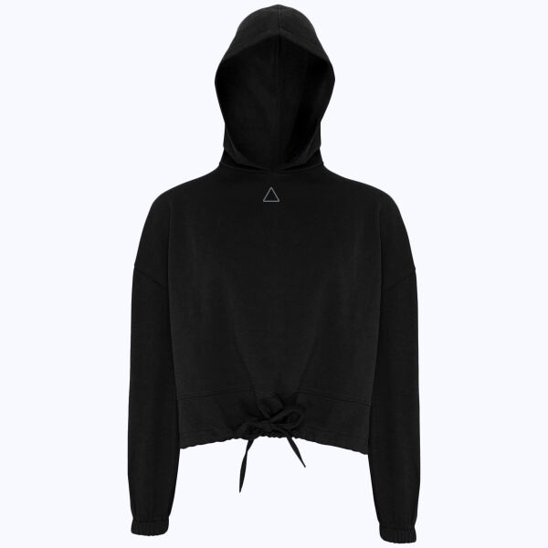 The Base Cropped Oversized Hoodie Thumbnail
